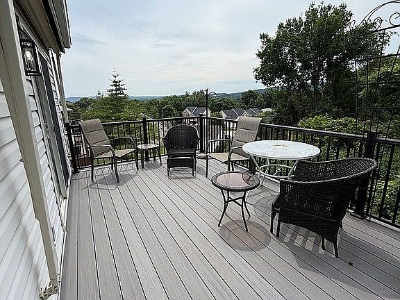 Composite Deck with Shade