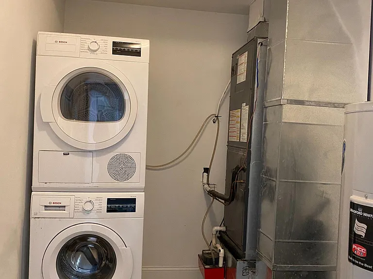 washer and dryer room