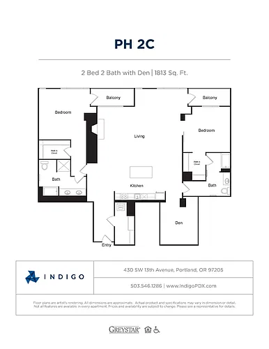 Floor plan PH-2C