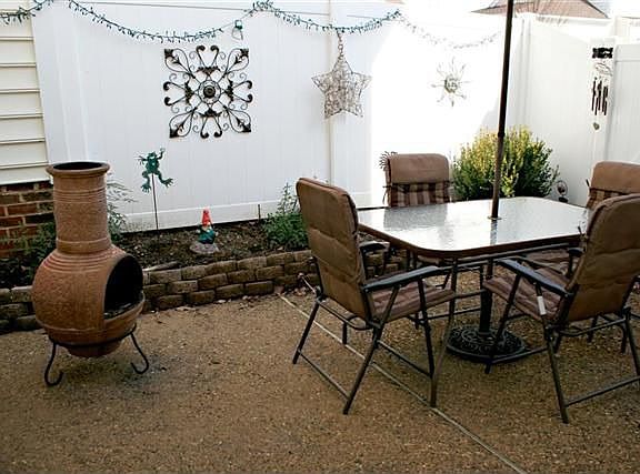 A private outdoor entertaining option.