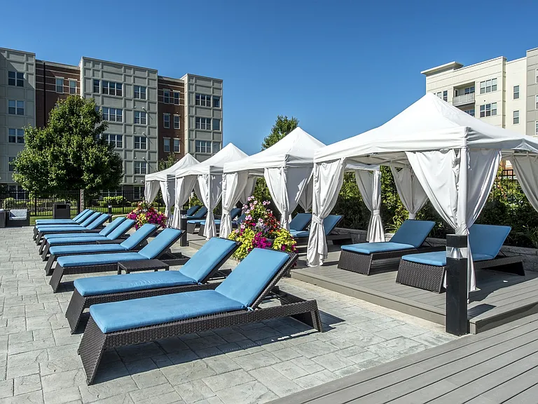 Pool Chairs On Deck