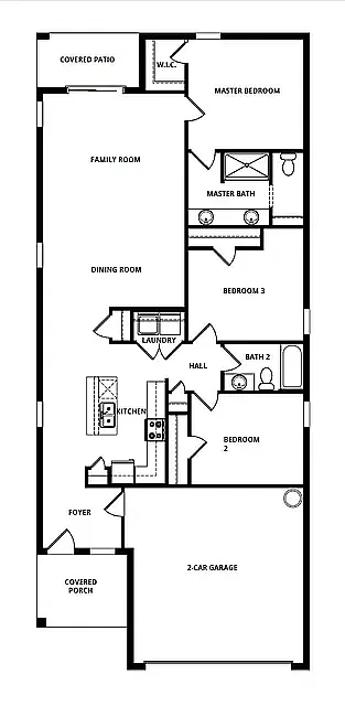 Floor plan Hillsborough