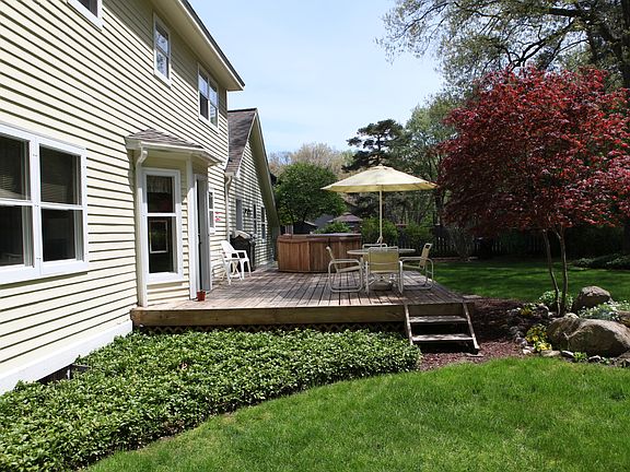 Back view from north