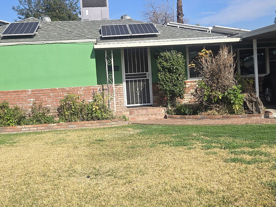 front of the house