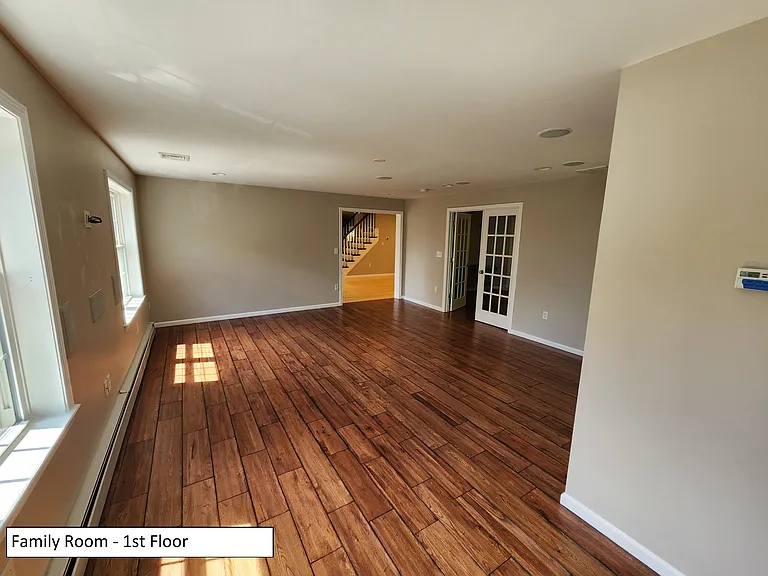 Family room looking towards living room