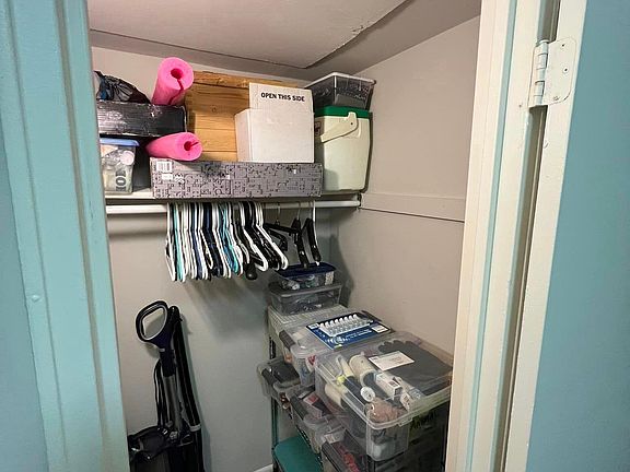 extra large closet storage in hallway