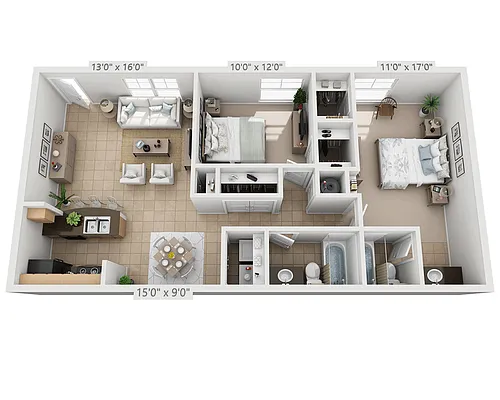 Floor plan Manchester I