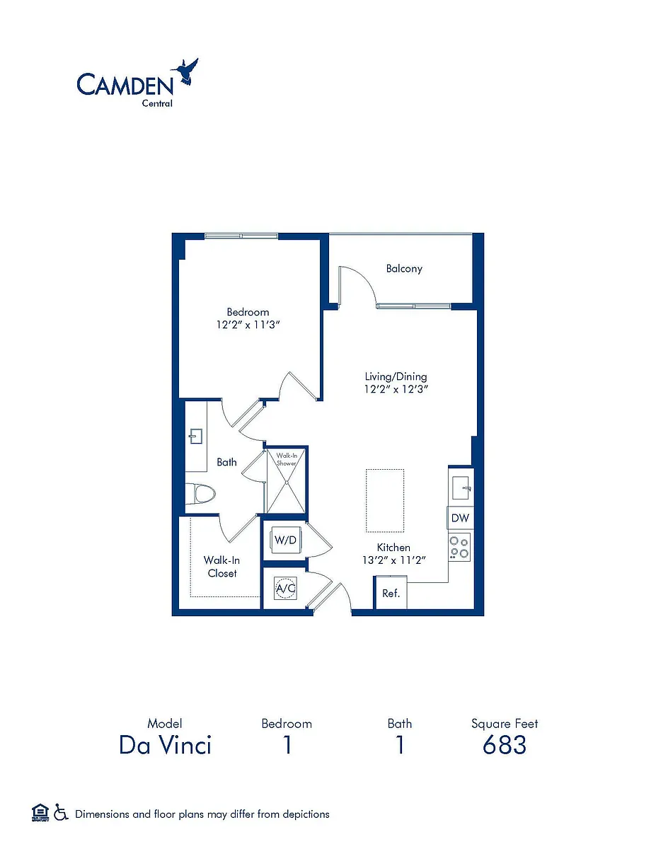 Floor plan Da Vinci