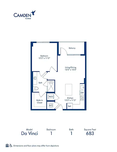 Floor plan Da Vinci