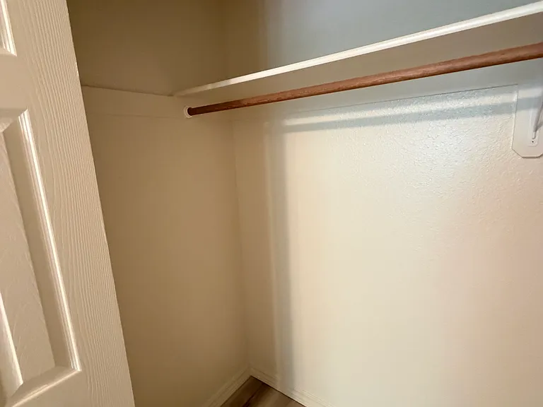 Bedroom 1 closet.