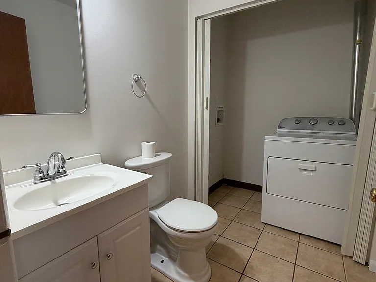 Laundry area