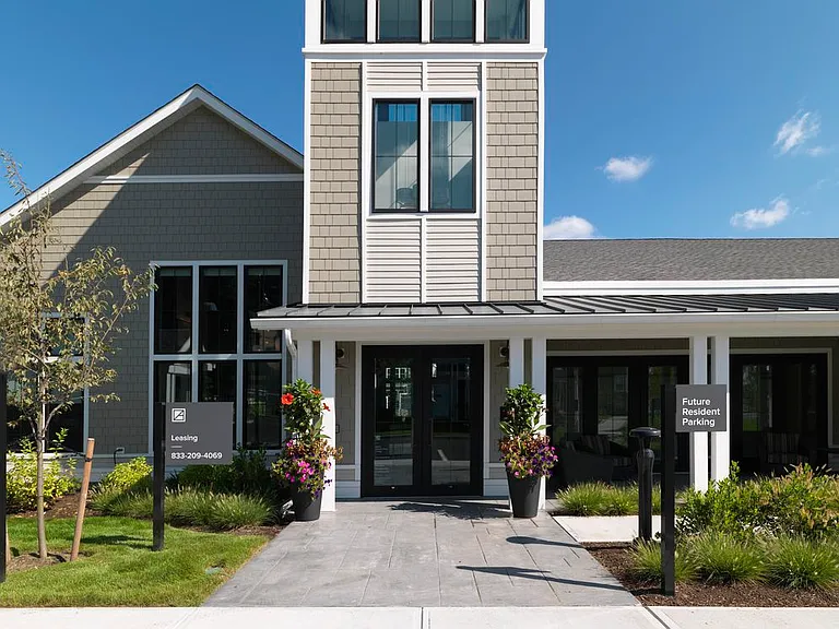 Clubhouse entrance