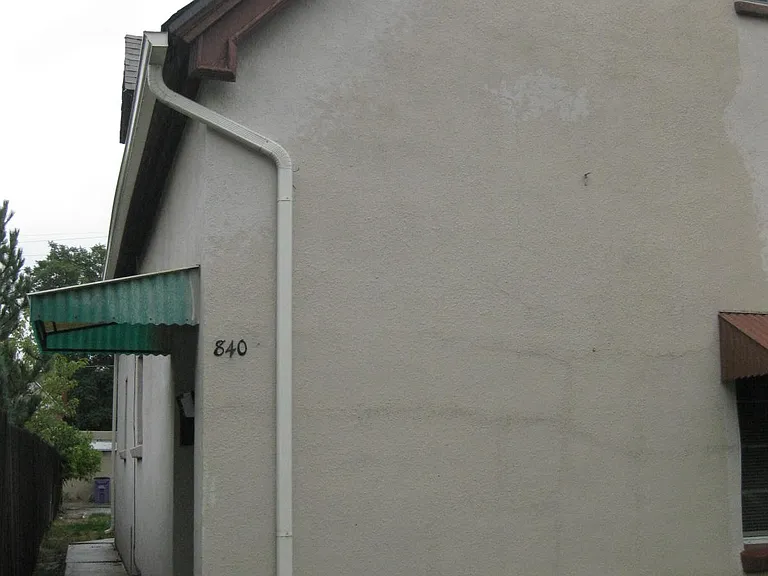 Front and back entrances