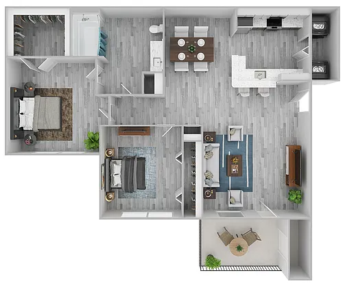 Floor plan B1 Premium Renovation