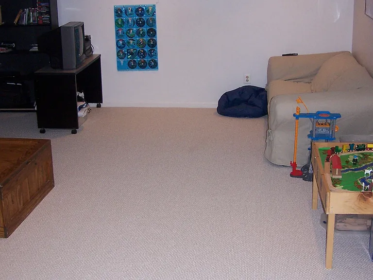 Finished basement.
