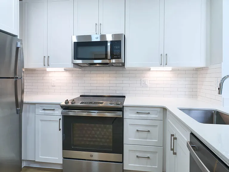 Kitchen with Stainless Steel Appliances