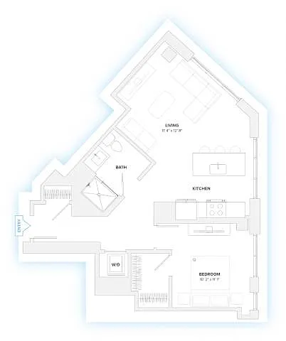 Floor plan 1C