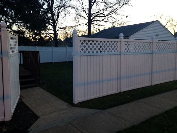 Fenced in Back Yard
