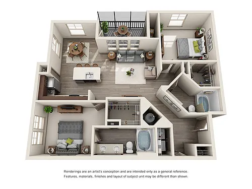 Floor plan Bel-Aire