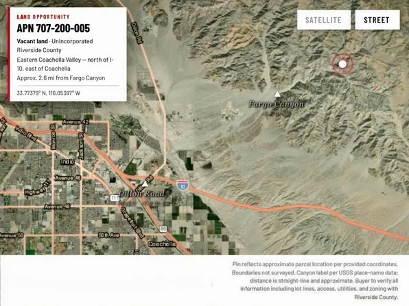 707200005 Apn, Indio, CA 92203