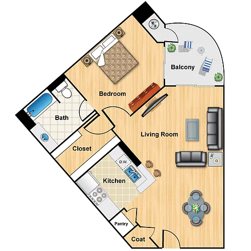 Floor plan G