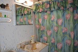 one of three full baths