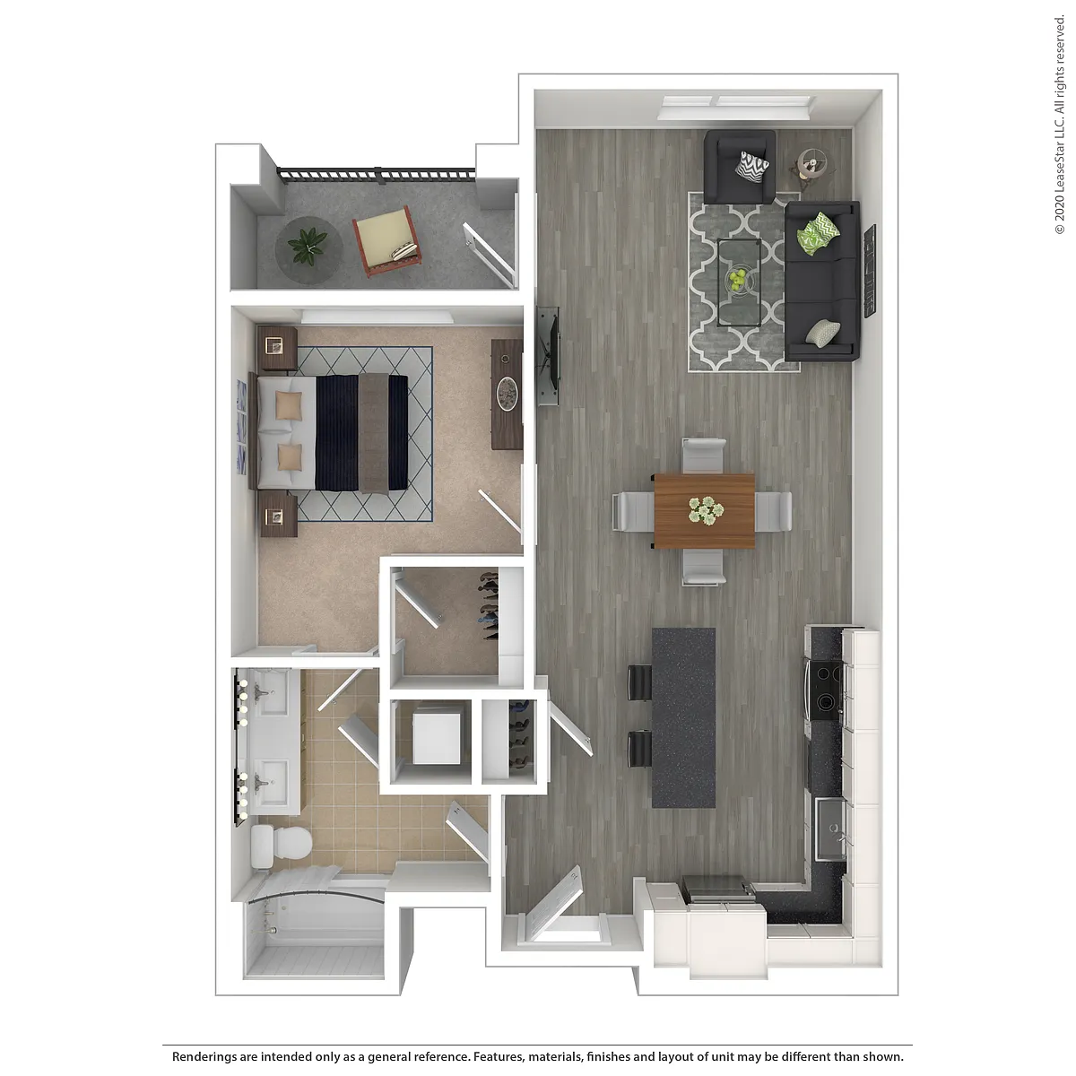 Floor plan A106