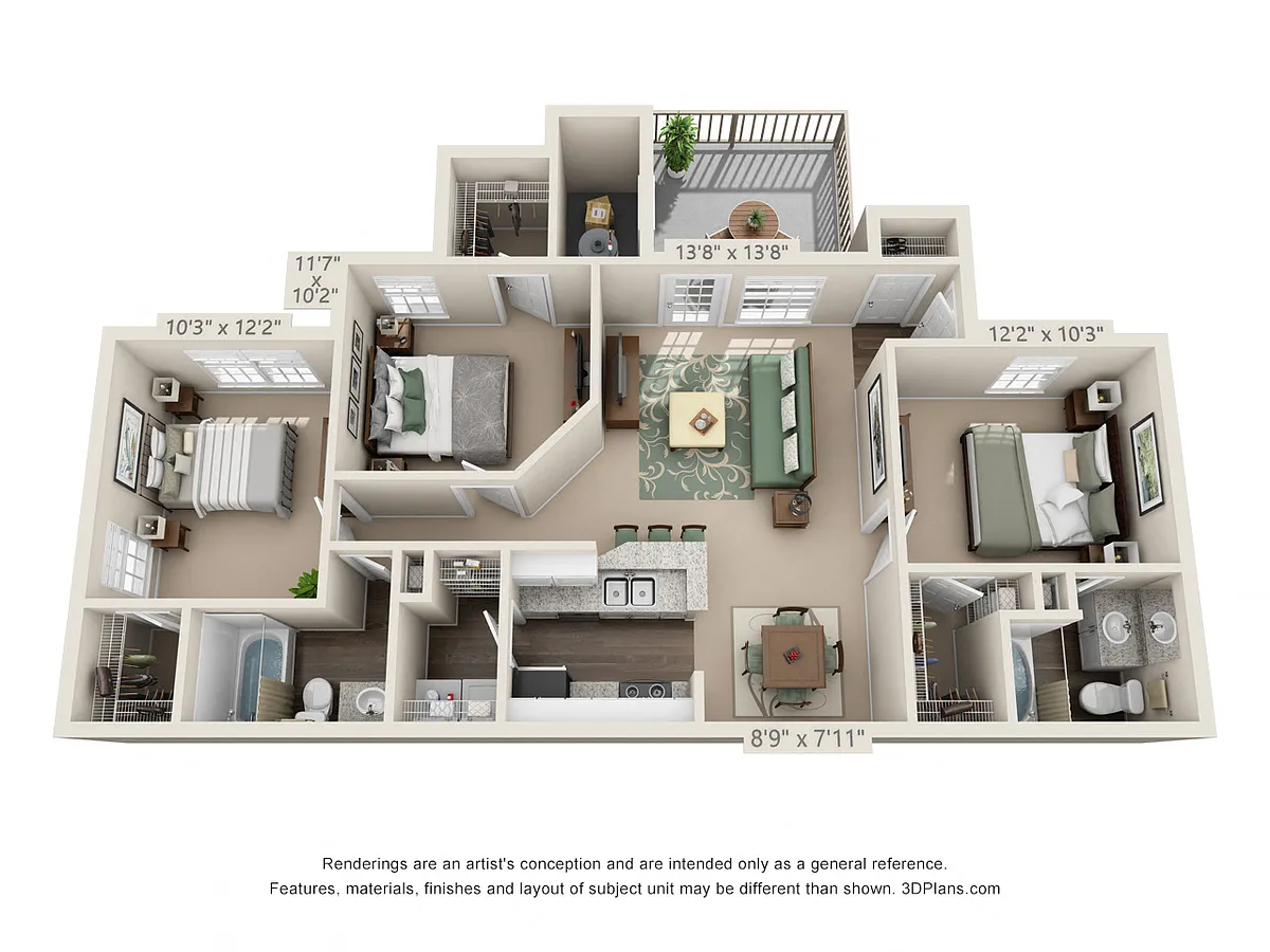 Floor plan The Magnolia