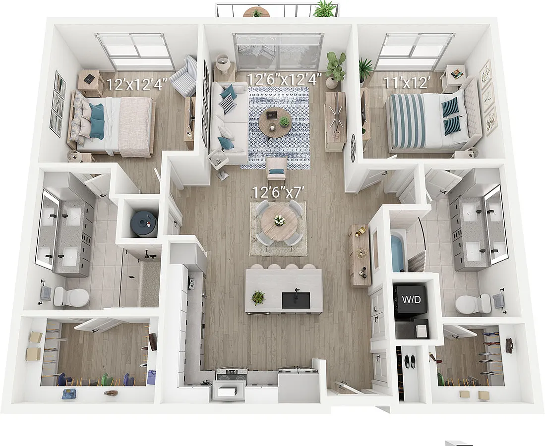 Floor plan B1