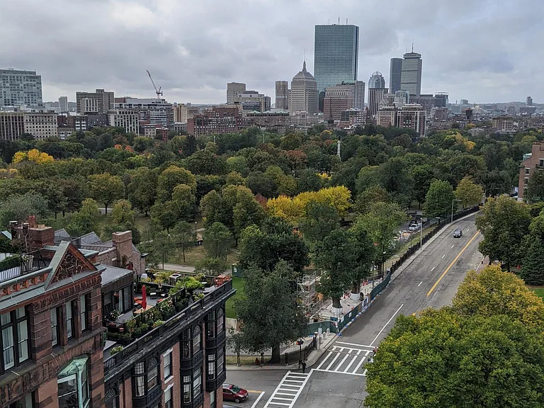 View from roof deck