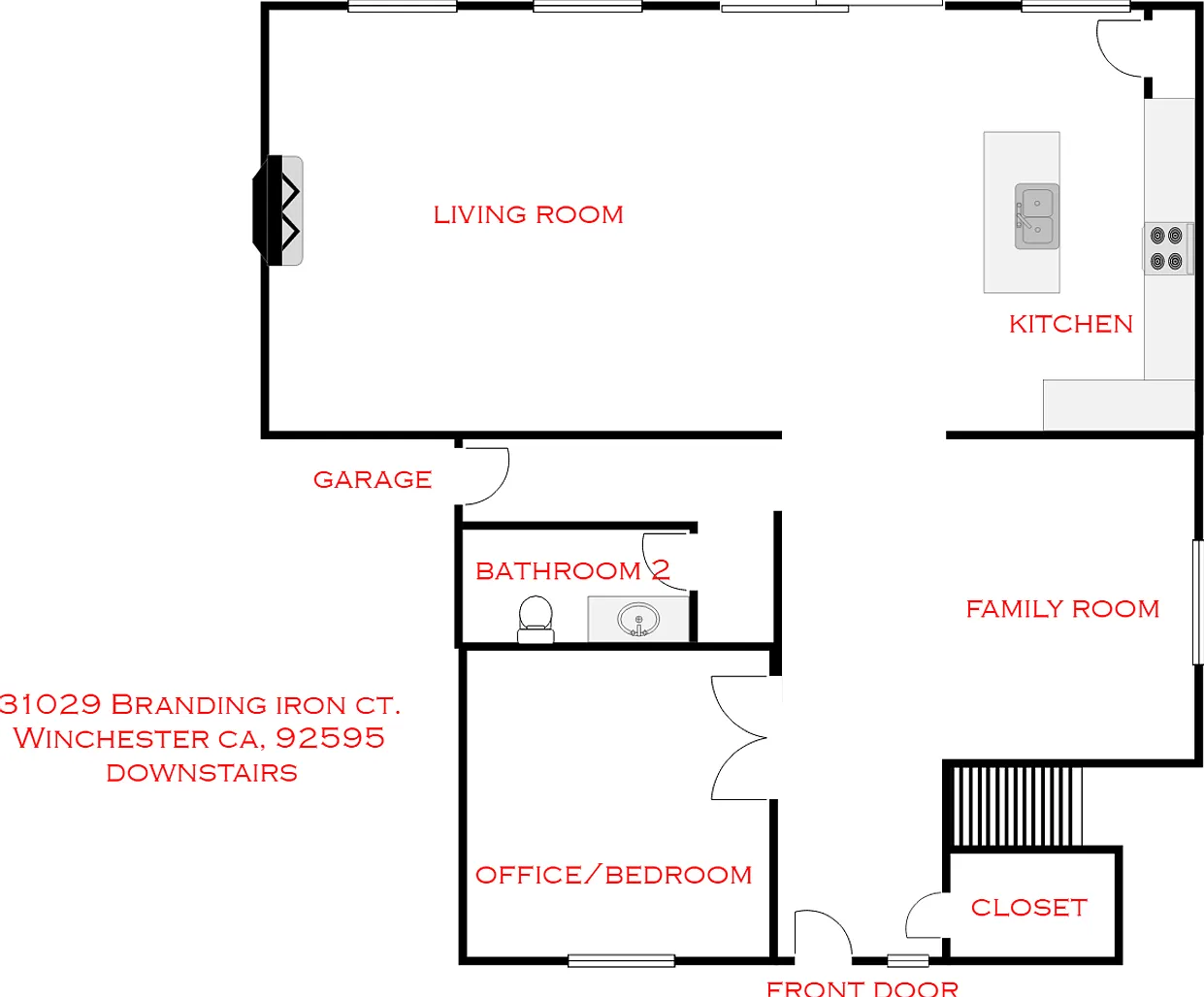 Winchester Spacious 4 Bedroom Home with Loft for Rent — Photo 3