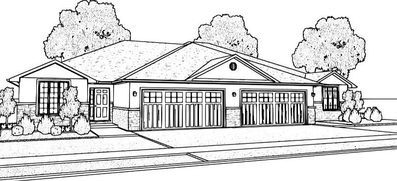 Front view drawing 