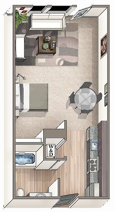 Floor plan Allure S1-D