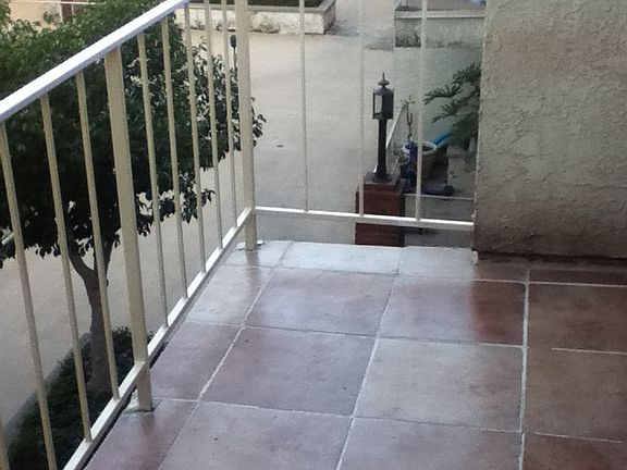 Balcony in Master bedroom