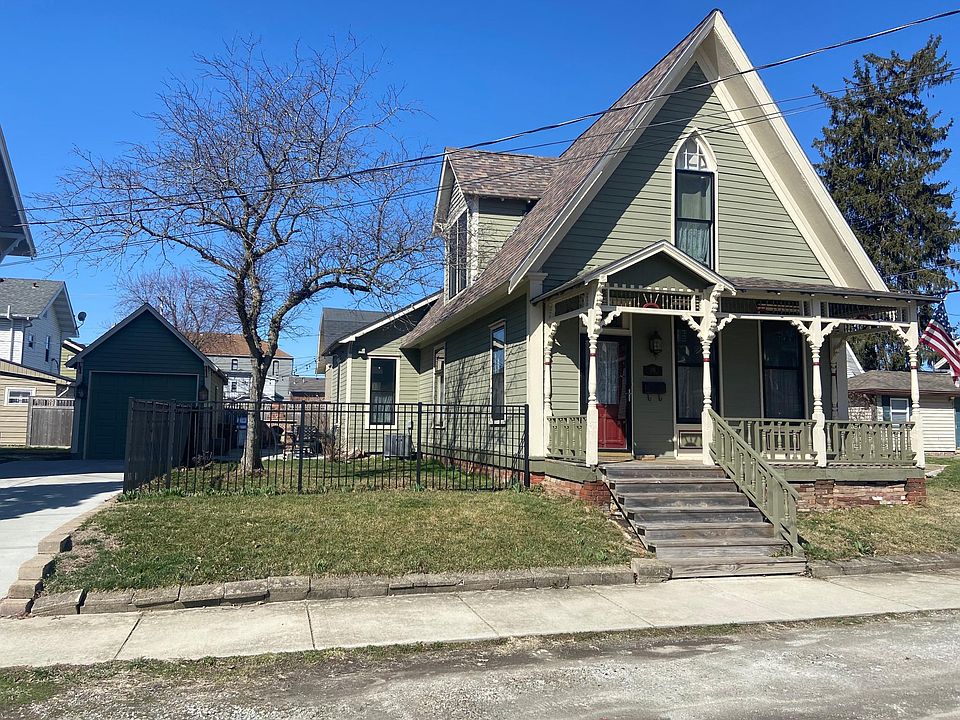 Front of Home "Carpenter Gothic Victorian" built in 1852