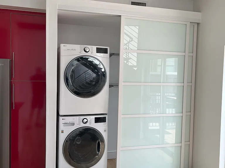 Laundry closet