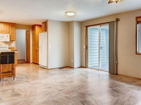 Kitchen, dining, great room area