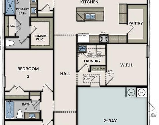 The Laurel K Main Floor