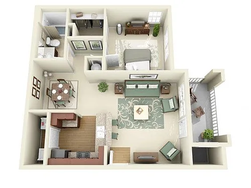 Floor plan Smoky Mountain