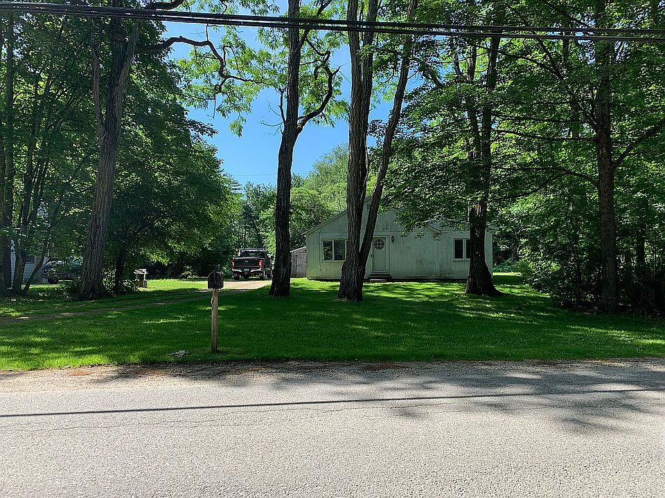 North side of house