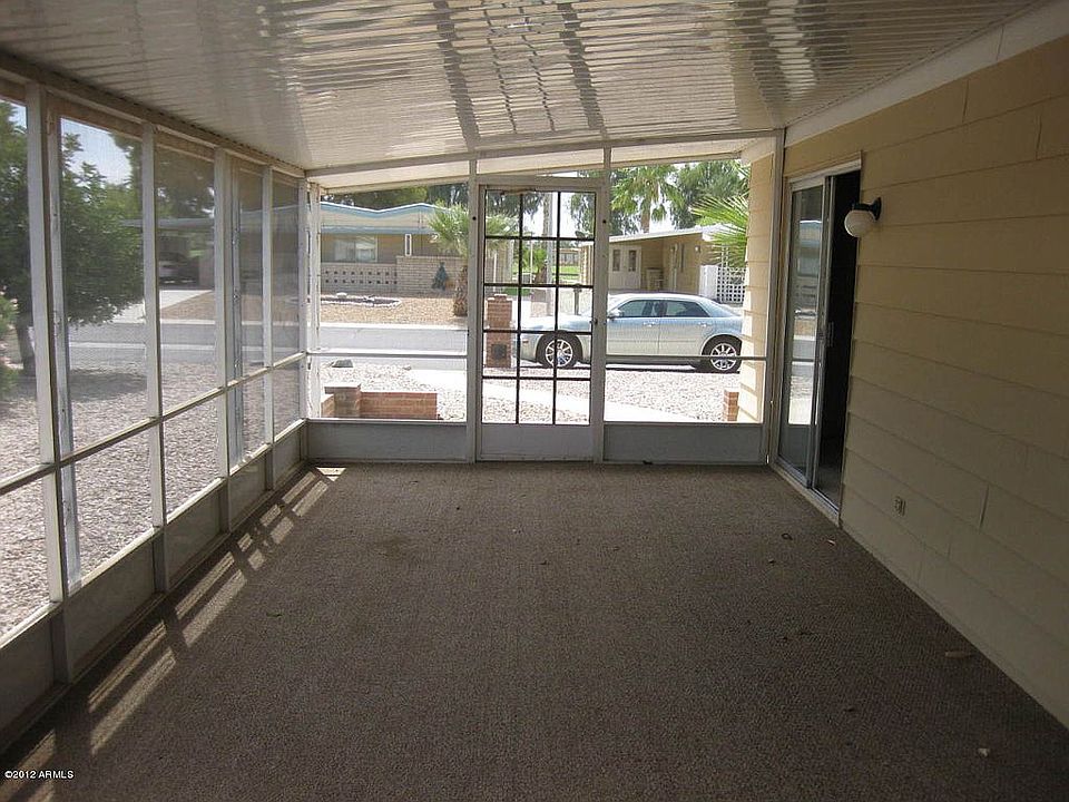 Screened in Arizona room