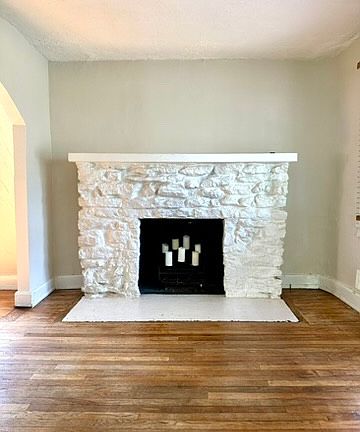 Stone Fireplace