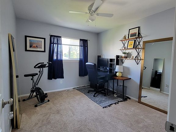 Second bedroom (currently office)