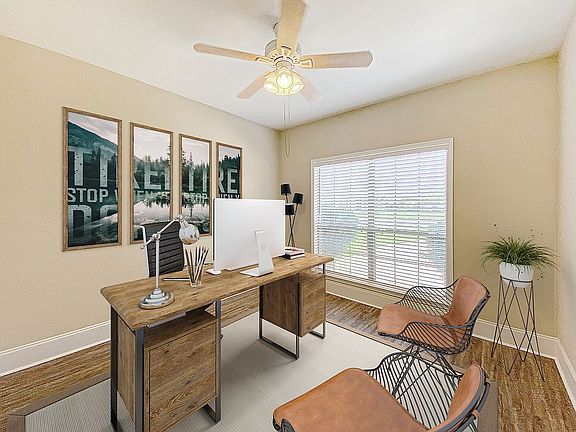 Virtually Staged Office