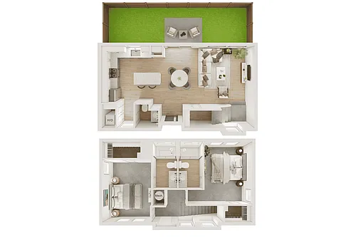 Floor plan B3