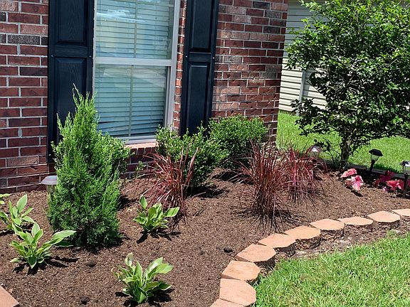 Lush Landscaping w/ Border