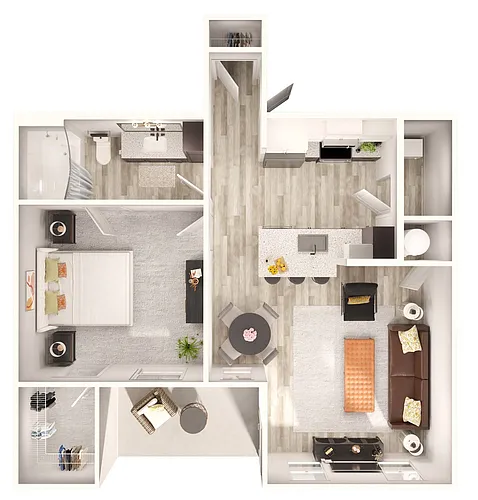 Floor plan A1-L-ANSI