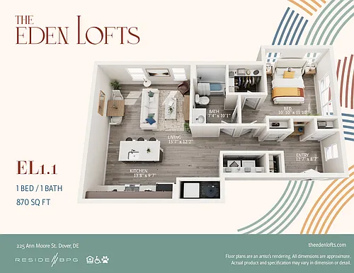 Floor plan EL1.1