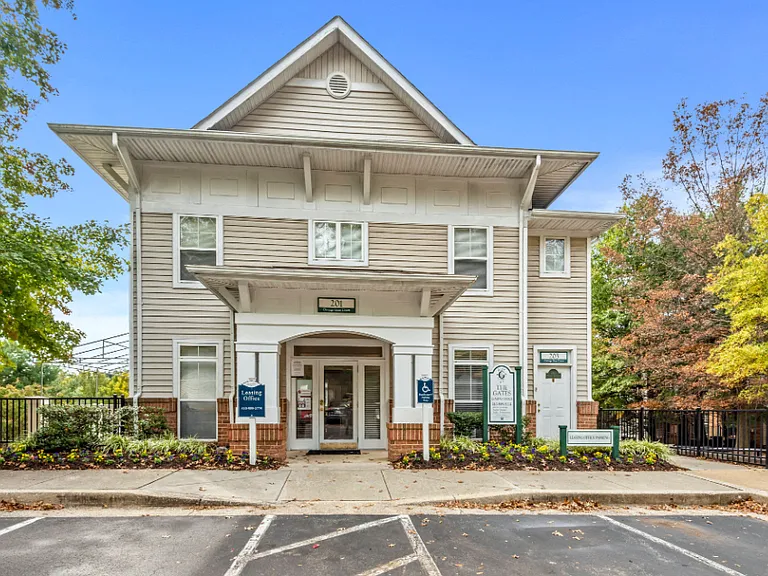 Clubhouse Exterior at The Gates of Owings Mills Apartments in Owings Mills, MD