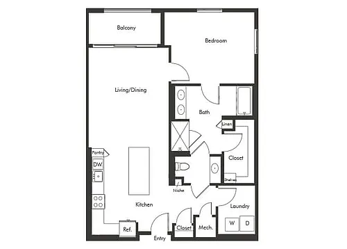 Floor plan A06